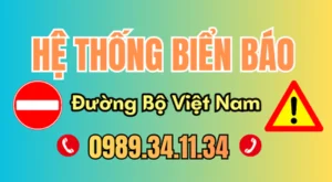 Hệ Thống Biển Báo Hiệu đường bộ Việt Nam được thiết kế thích hợp với giao thông Việt Nam. Và phù hợp với quốc tế.