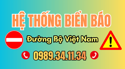 Hệ Thống Biển Báo Hiệu đường bộ Việt Nam được thiết kế thích hợp với giao thông Việt Nam. Và phù hợp với quốc tế.