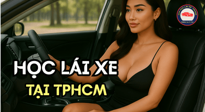 Học lái xe tại TPHCM theo phương thức 1 kèm 1 chất lượng cao. Giúp bạn thi đậu sát hạch và lái xe an toàn.