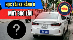Học bằng lái xe hạng B mất bao lâu? Thầy Nam chia sẻ thời lượng đào tạo số tự động, số sàn và các mốc từ nộp hồ sơ đến dự thi. Xem Ngay!