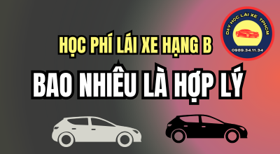 Học phí lái xe hạng B gồm khoản nào? Thầy Nam hướng dẫn cách đọc báo giá và nhận biết chi phí phát sinh. Xem Ngay!