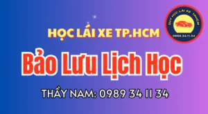 Nghỉ buổi học lái xe ô tô cần báo thế nào? Các câu hỏi về học bù, bảo lưu, đổi lịch và cách giữ tiến độ khóa học. Xem ngay!