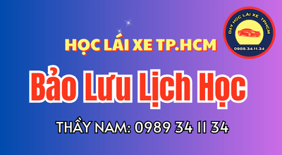 Nghỉ buổi học lái xe ô tô cần báo thế nào? Các câu hỏi về học bù, bảo lưu, đổi lịch và cách giữ tiến độ khóa học. Xem ngay!