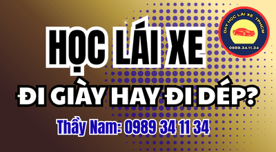 Giày khi học lái xe nên chọn thế nào? Xem cách kiểm tra giày, chuẩn bị trước buổi tập và lưu ý khi đạp côn, ga, phanh an toàn. Thầy Nam