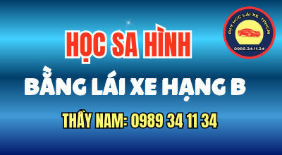Học sa hình bằng lái xe hạng B theo lộ trình từ kiểm soát xe, căn vạch đến ghép xe và chạy liên hoàn, giúp sửa lỗi rõ ràng. Xem Ngay!